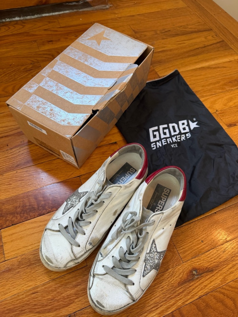 Golden Goose White Sneakers sz39